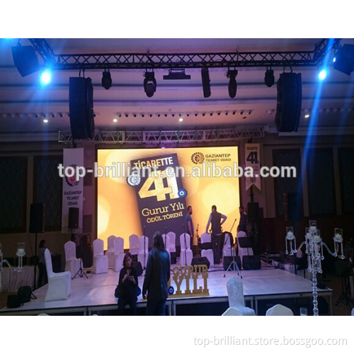 2016 alibaba express hot selling p5 indoor video advertising led display